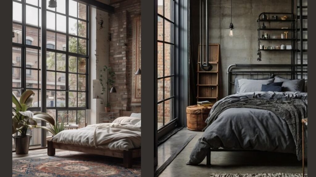 Dormitorio Estilo Nórdico Industrial