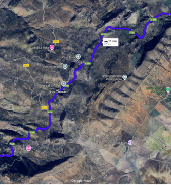 Fuente del Conde a Ventorros de Balerma