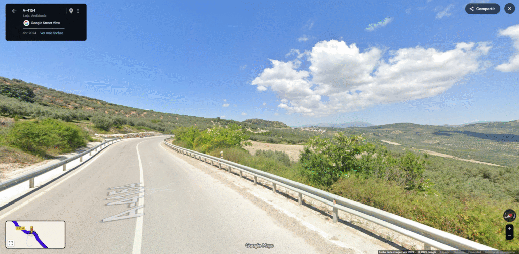 Tramo de Ruta para Motos Loja – Ventorros de San Jose Andalucia