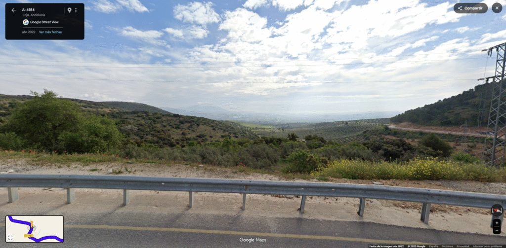 Tramo de Ruta para Motos Loja – Ventorros de San Jose moto 125