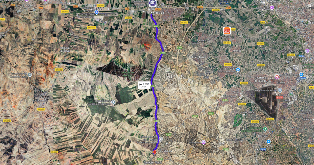 Ruta Motera Santa Fé - La Malahá