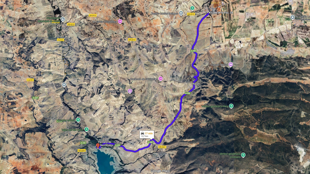 Ruta Motera Ventas de Huelma - Pantano Los Bermejales