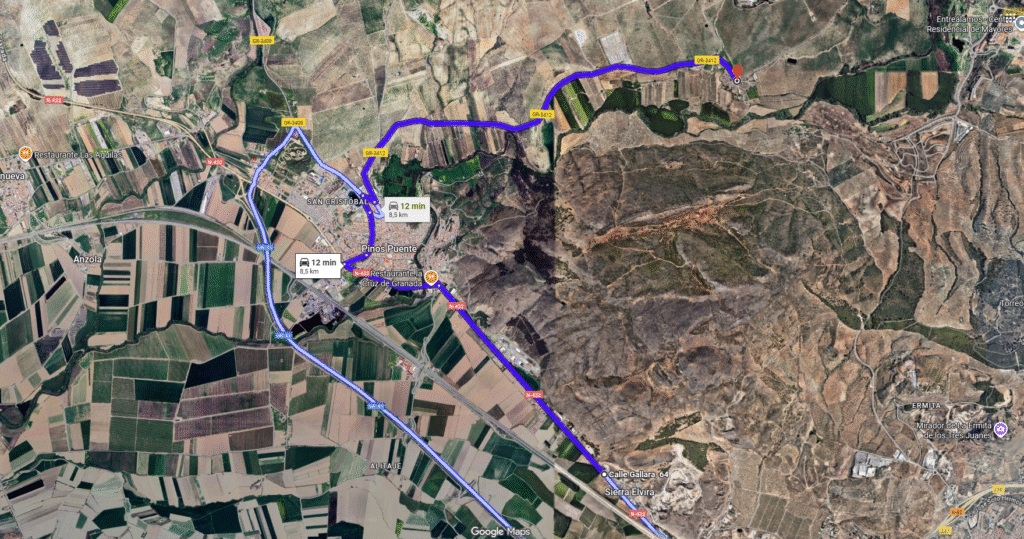 Ruta en Moto por Granada Sierra Elvira - Caparacena